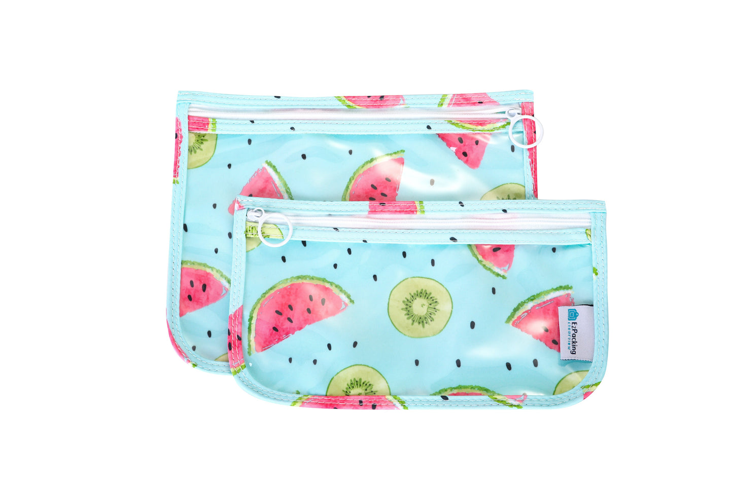 Clear Zipper Pouches (Set of 2)