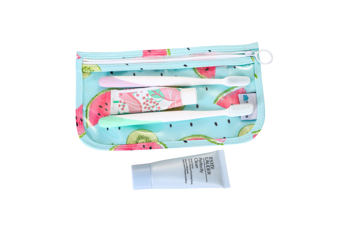 Clear Zipper Pouches (Set of 2)