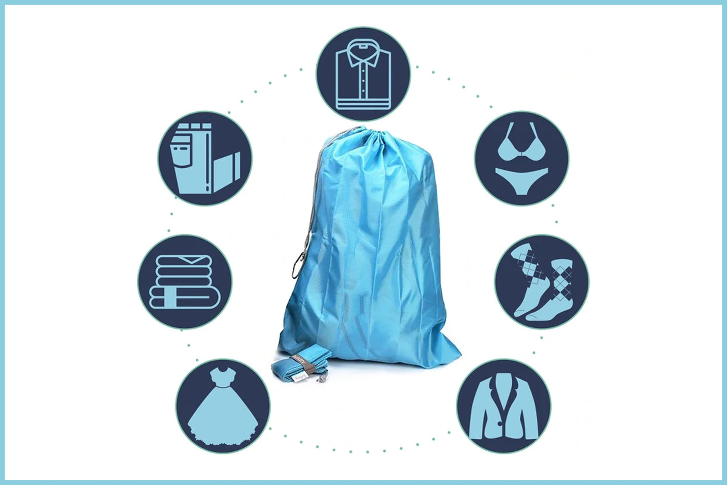 Travel Laundry Bag for Dirty Clothes - EzPacking