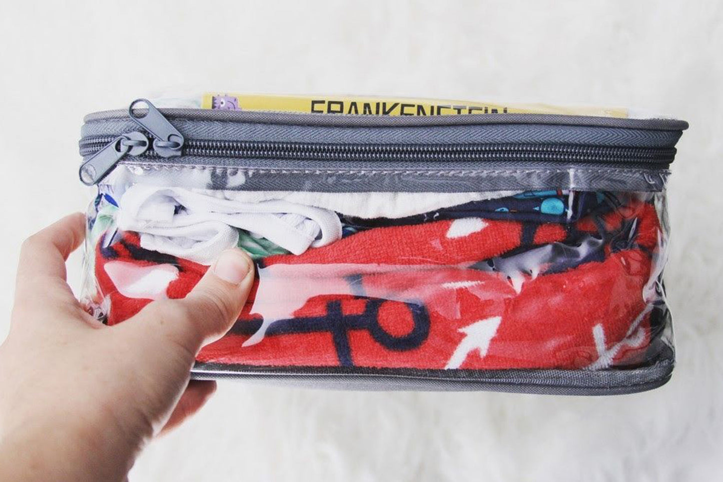 Clear Packing Cubes and Travel Accessories (14PC Set) - VARIANT