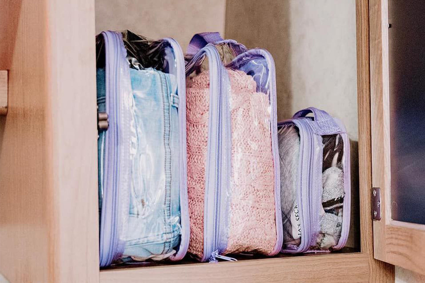 Clear Packing Cubes and Travel Accessories (14PC Set) - VARIANT