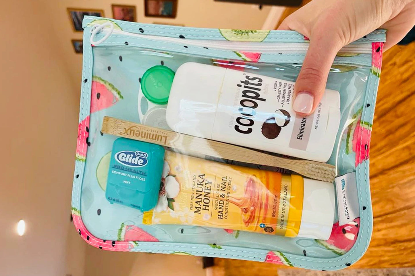 Clear Zipper Pouches (Set of 2)