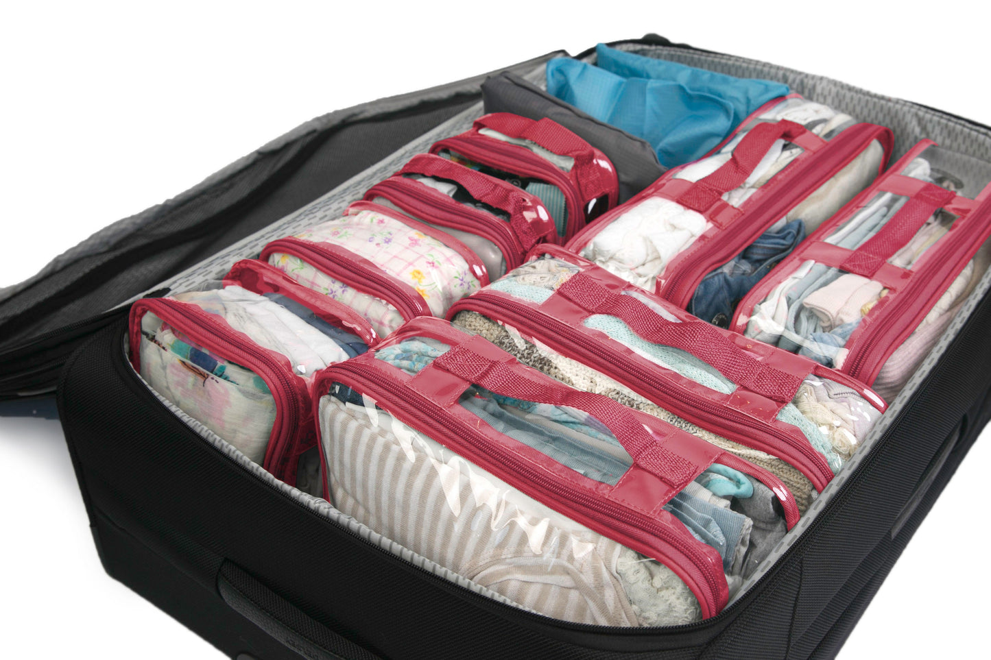 Clear Packing Cubes and Travel Accessories (14PC Set) - VARIANT